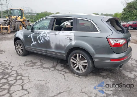 2014 Audi Q7 3.0T Premium from USA, damaged, VIN WA1LGAFE8ED014210
